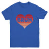 Vintage Heart Bruh Valentines Day Boys Mens Kids Funny Youth Shirt | siriusteestore