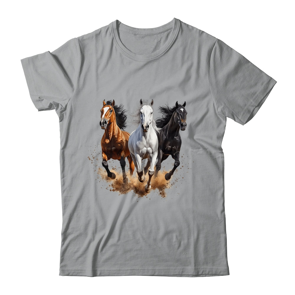 Vintage Horses Lover Graphic For Men Women Boys Girls Shirt & Tank Top | siriusteestore