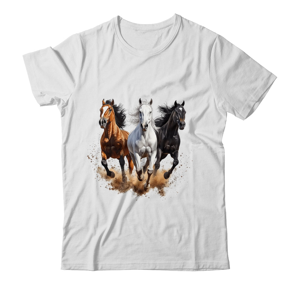 Vintage Horses Lover Graphic For Men Women Boys Girls Shirt & Tank Top | siriusteestore