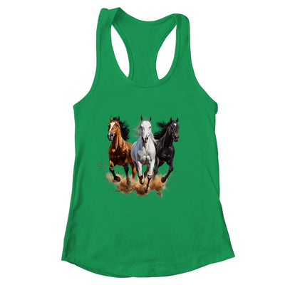Vintage Horses Lover Graphic For Men Women Boys Girls Shirt & Tank Top | siriusteestore