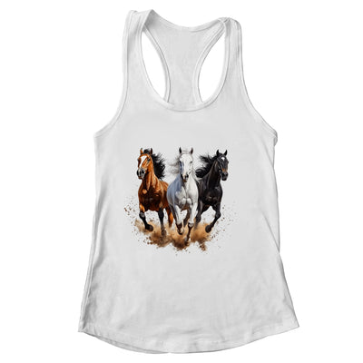 Vintage Horses Lover Graphic For Men Women Boys Girls Shirt & Tank Top | siriusteestore
