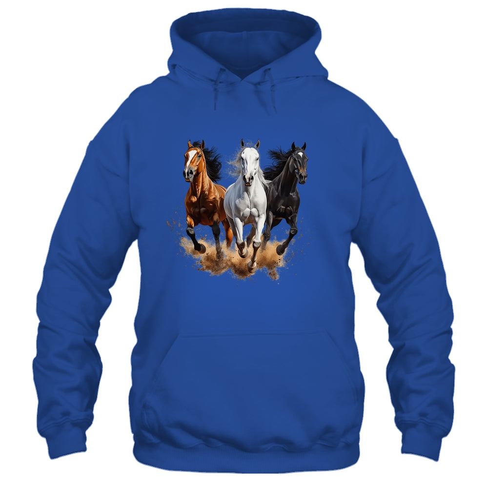 Vintage Horses Lover Graphic For Men Women Boys Girls Shirt & Tank Top | siriusteestore