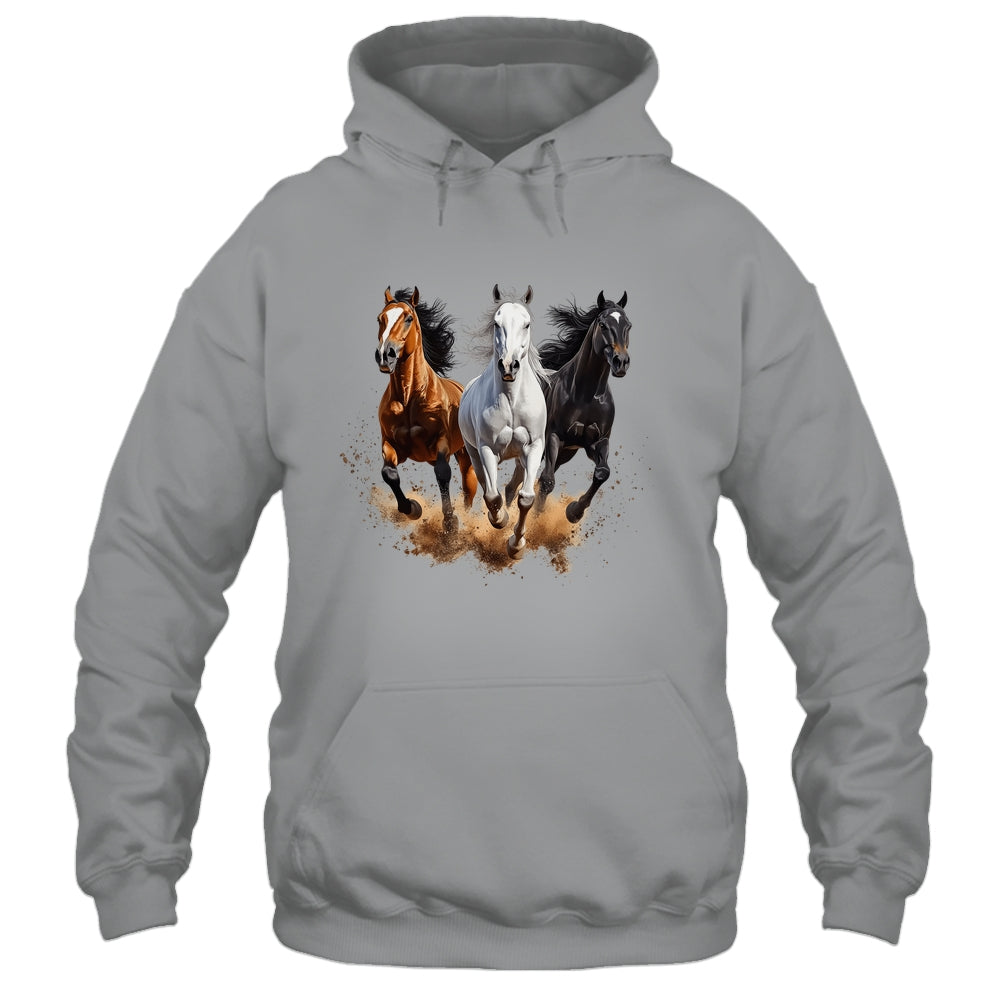 Vintage Horses Lover Graphic For Men Women Boys Girls Shirt & Tank Top | siriusteestore