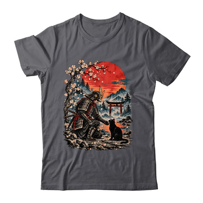 Vintage Japanese Art Samurai Warrior Black Cat Men Women Shirt & Hoodie | siriusteestore