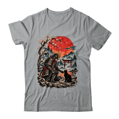 Vintage Japanese Art Samurai Warrior Black Cat Men Women Shirt & Hoodie | siriusteestore