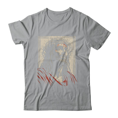 Vintage Jesus Crown Of Thorns Christian For Men Women Kids Shirt & Hoodie | siriusteestore