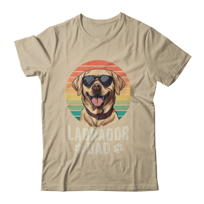 Vintage Labrador Dad For Fathers Day Dog Lover Funny Shirt & Hoodie | siriusteestore