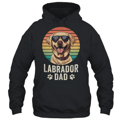 Vintage Labrador Dad For Fathers Day Dog Lover Funny Shirt & Hoodie | siriusteestore