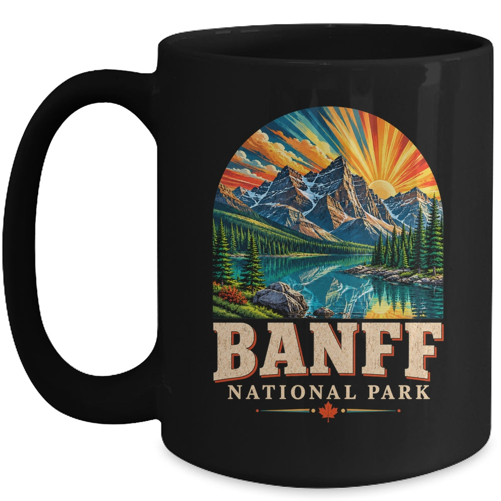 Vintage Lake Louise Banff National Park Canada Alberta Mug | siriusteestore
