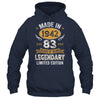 Vintage Made In 1942 83 Years Old 83rd Birthday Men Women Shirt & Hoodie | siriusteestore