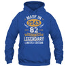 Vintage Made In 1943 82 Years Old 82nd Birthday Men Women Shirt & Hoodie | siriusteestore