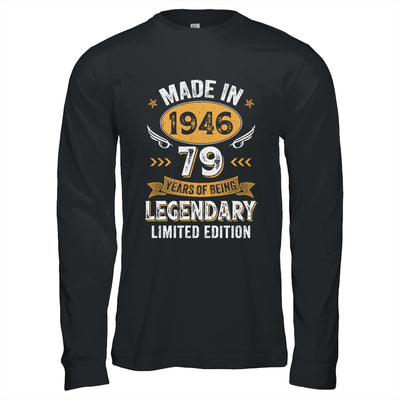 Vintage Made In 1946 79 Years Old 79th Birthday Men Women Shirt & Hoodie | siriusteestore