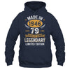 Vintage Made In 1946 79 Years Old 79th Birthday Men Women Shirt & Hoodie | siriusteestore
