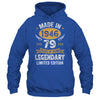 Vintage Made In 1946 79 Years Old 79th Birthday Men Women Shirt & Hoodie | siriusteestore