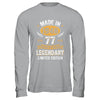 Vintage Made In 1948 77 Years Old 77th Birthday Men Women Shirt & Hoodie | siriusteestore