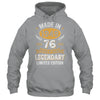 Vintage Made In 1949 76 Years Old 76th Birthday Men Women Shirt & Hoodie | siriusteestore