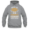 Vintage Made In 1950 75 Years Old 75th Birthday Men Women Shirt & Hoodie | siriusteestore