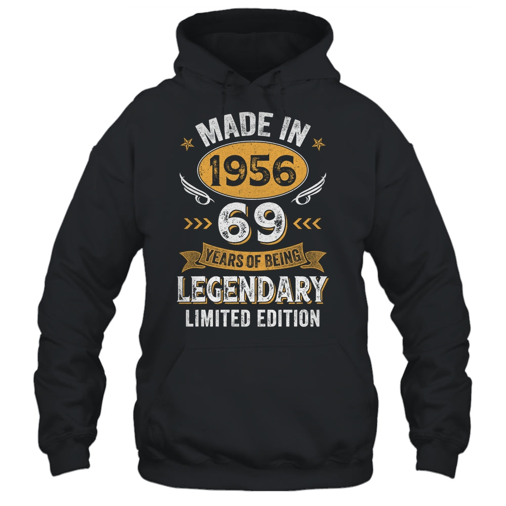 Vintage Made In 1956 69 Years Old 69th Birthday Men Women Shirt & Hoodie | siriusteestore