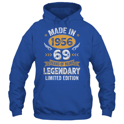 Vintage Made In 1956 69 Years Old 69th Birthday Men Women Shirt & Hoodie | siriusteestore