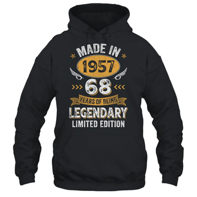 Vintage Made In 1957 68 Years Old 68th Birthday Men Women Shirt & Hoodie | siriusteestore