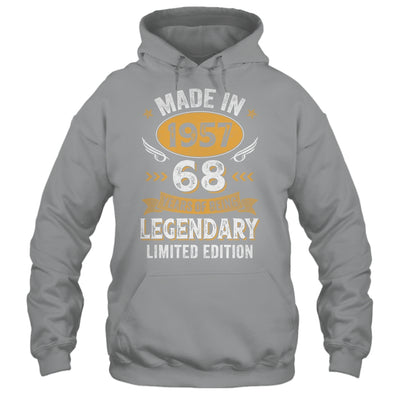 Vintage Made In 1957 68 Years Old 68th Birthday Men Women Shirt & Hoodie | siriusteestore