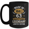 Vintage Made In 1962 63 Years Old 63rd Birthday Men Women Mug | siriusteestore