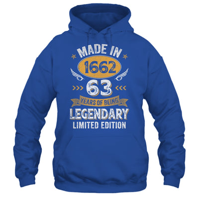 Vintage Made In 1962 63 Years Old 63rd Birthday Men Women Shirt & Hoodie | siriusteestore