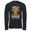 Vintage Made In 1964 61 Years Old 61st Birthday Men Women Shirt & Hoodie | siriusteestore