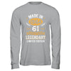 Vintage Made In 1964 61 Years Old 61st Birthday Men Women Shirt & Hoodie | siriusteestore
