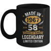Vintage Made In 1967 58 Years Old 58th Birthday Men Women Mug | siriusteestore