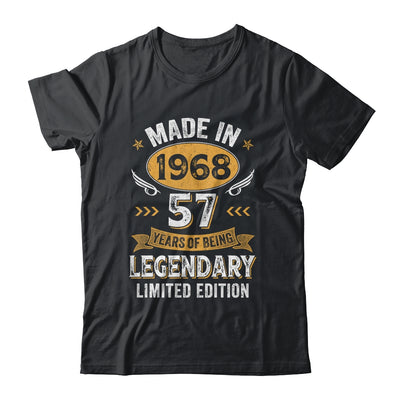 Vintage Made In 1968 57 Years Old 57th Birthday Men Women Shirt & Hoodie | siriusteestore