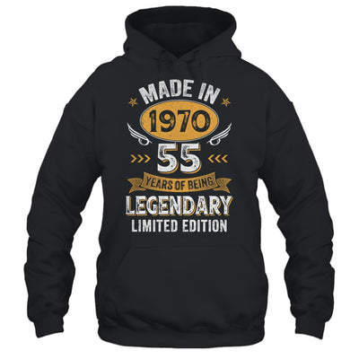 Vintage Made In 1970 55 Years Old 55th Birthday Men Women Shirt & Hoodie | siriusteestore