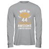 Vintage Made In 1981 44 Years Old 44th Birthday Men Women Shirt & Hoodie | siriusteestore