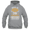 Vintage Made In 1987 38 Years Old 38th Birthday Men Women Shirt & Hoodie | siriusteestore