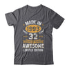 Vintage Made In 1993 32 Years Old 32nd Birthday Men Women Shirt & Hoodie | siriusteestore