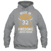 Vintage Made In 1993 32 Years Old 32nd Birthday Men Women Shirt & Hoodie | siriusteestore