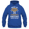 Vintage Made In 1994 31 Years Old 31st Birthday Men Women Shirt & Hoodie | siriusteestore