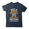 Vintage Made In 1995 30 Years Old 30th Birthday Men Women Shirt & Hoodie | siriusteestore