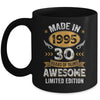 Vintage Made In 1995 30 Years Old 30th Birthday Men Women Mug | siriusteestore