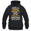 Vintage Made In 1995 30 Years Old 30th Birthday Men Women Shirt & Hoodie | siriusteestore