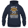 Vintage Made In 1995 30 Years Old 30th Birthday Men Women Shirt & Hoodie | siriusteestore