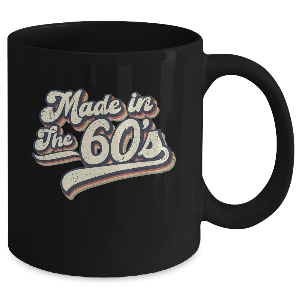 Vintage Made In The 60's 1960s Retro Born Birthday Day Ceramic Mug 11oz  15oz - Siriustee.com