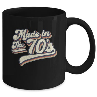 Vintage Made In The 70's 1970s Retro Born Birthday Day Mug | siriusteestore