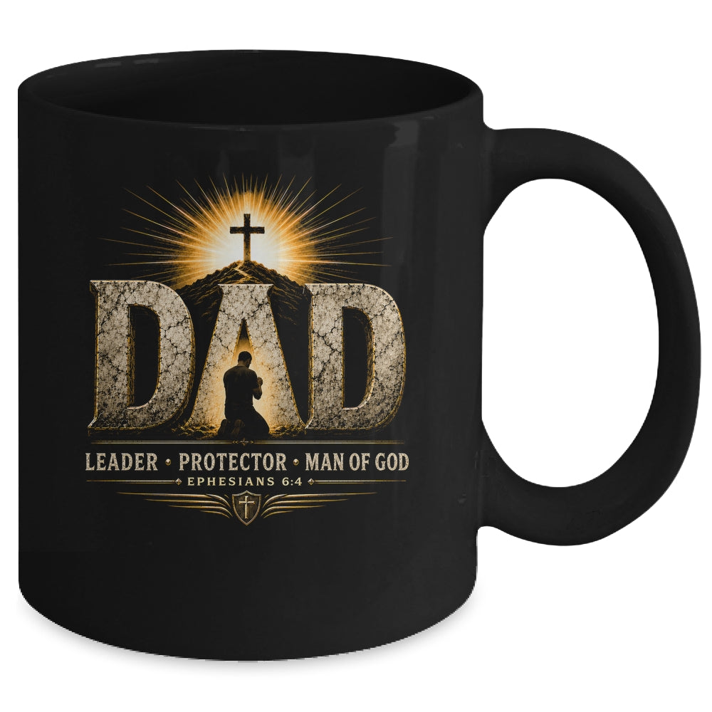 Vintage Man Of God Husband Dad Christian Dad Father'S Day Mug | siriusteestore