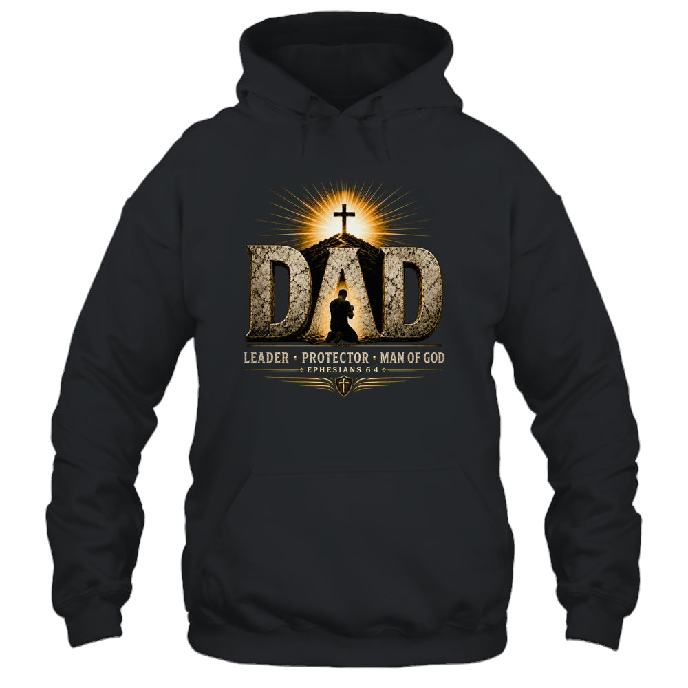Vintage Man Of God Husband Dad Christian Dad Father'S Day Shirt & Hoodie | siriusteestore