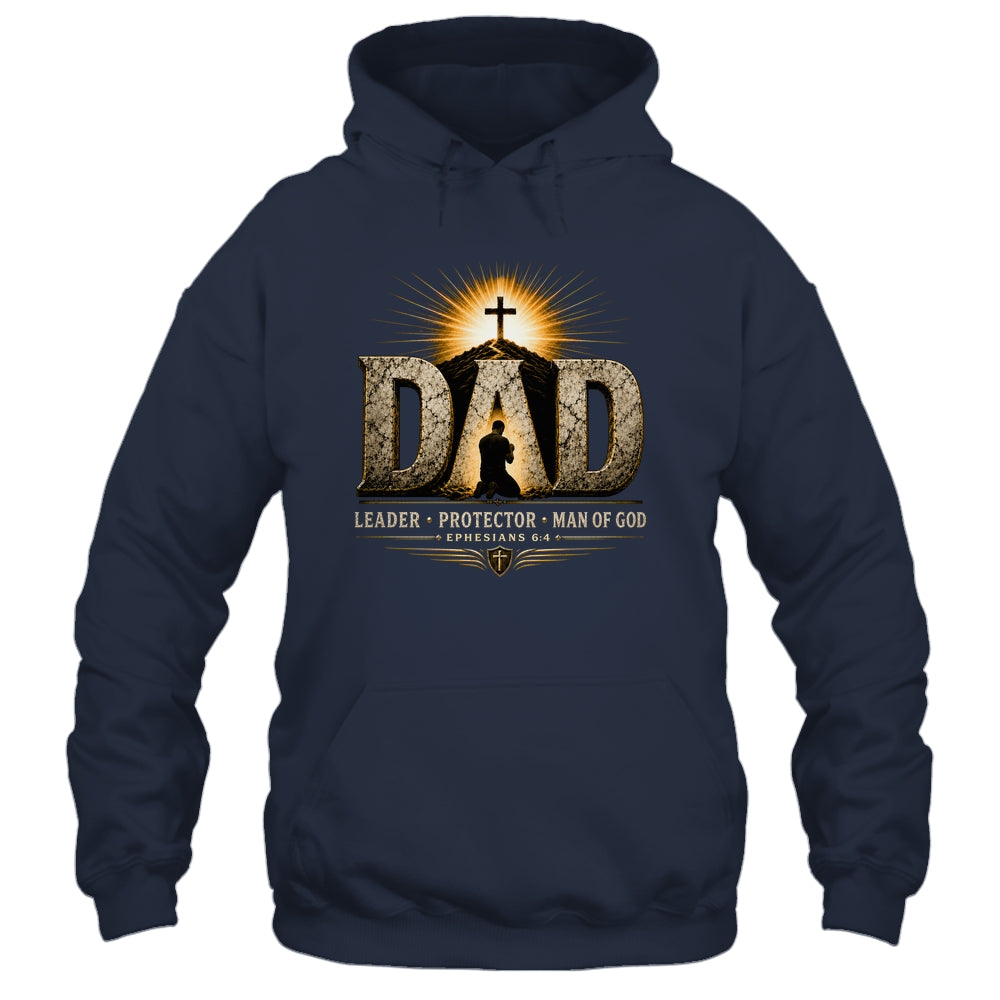 Vintage Man Of God Husband Dad Christian Dad Father'S Day Shirt & Hoodie | siriusteestore
