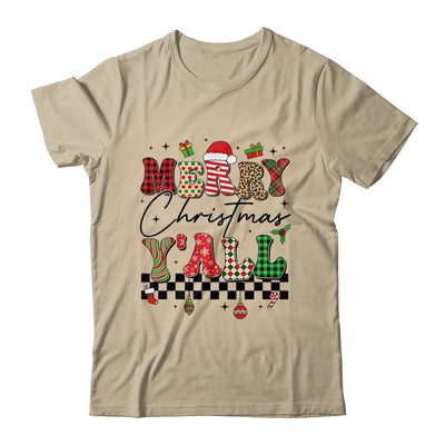 Vintage Merry Christmas Y'all Retro Christmas Women Girls Shirt & Sweatshirt | siriusteestore