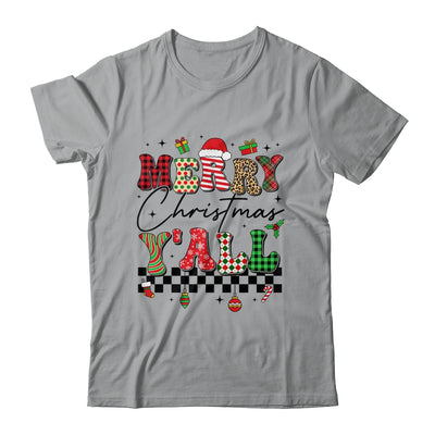 Vintage Merry Christmas Y'all Retro Christmas Women Girls Shirt & Sweatshirt | siriusteestore