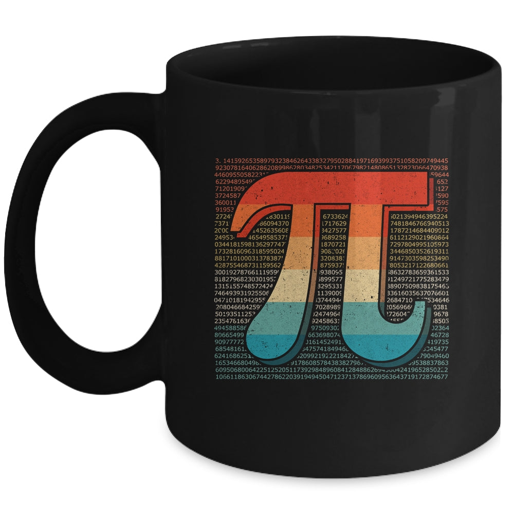 Vintage Pi Day Funny Pi Mathematic Math For Teachers Mug | siriusteestore