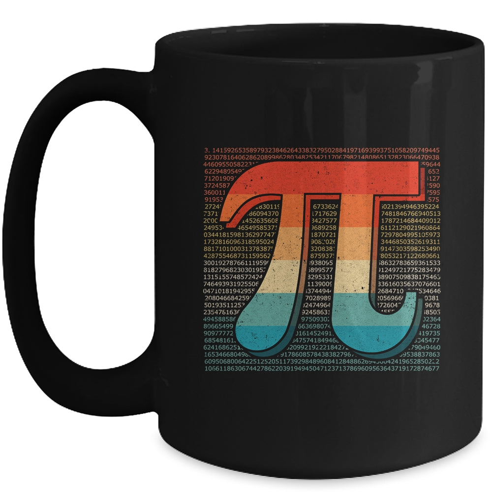 Vintage Pi Day Funny Pi Mathematic Math For Teachers Mug | siriusteestore